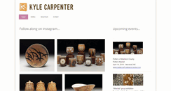 Desktop Screenshot of carpenterpottery.com